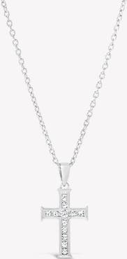 Rizen Jewelry Luminous Cross Pendant Necklace