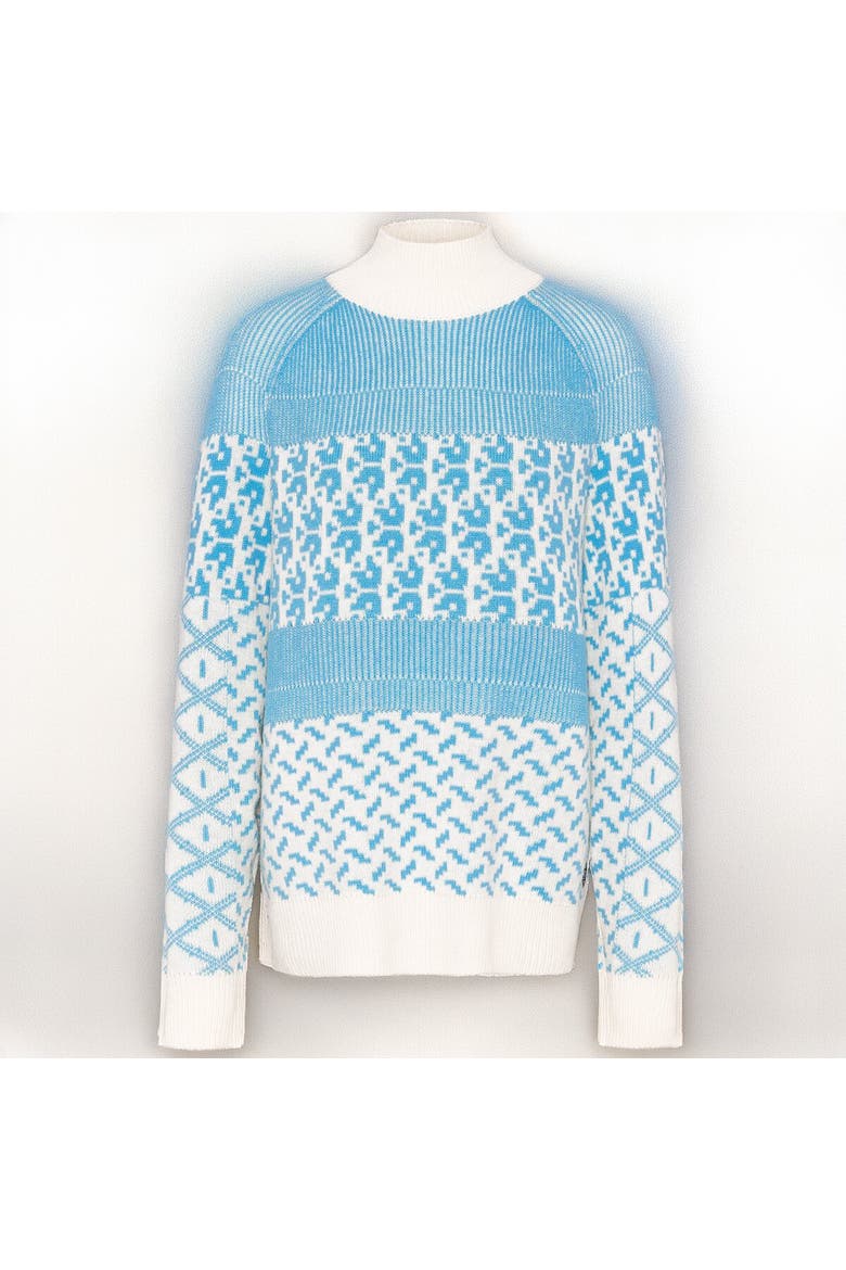 Women's Smekker Knit Sweater, Alternate, color, Ocean