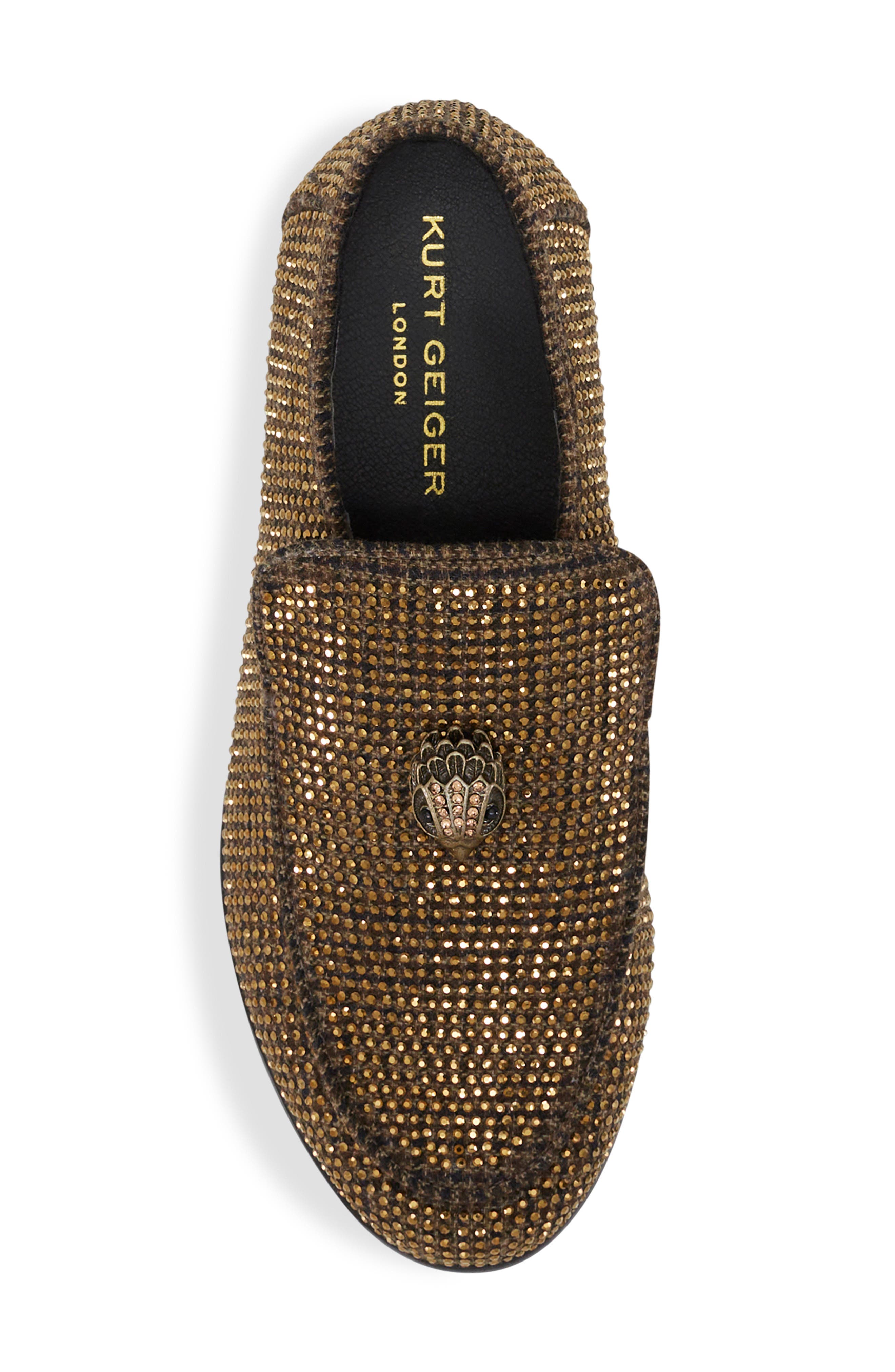 Kurt Geiger London Kids' Hugh Drench Eagle Crystal Loafer, Alternate, color, 