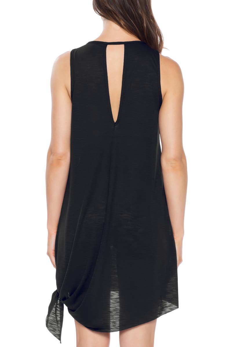 Becca Breezy Basics Asymmetric Cover-Up Dress, Alternate, color,