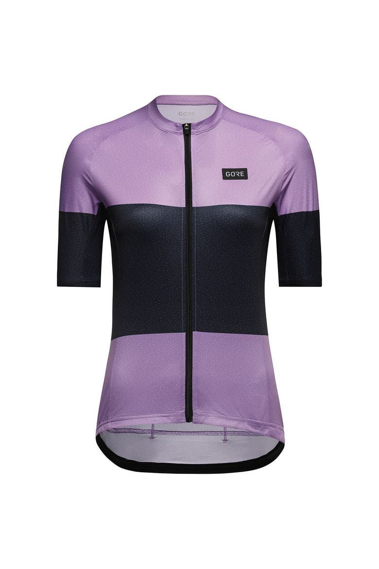 Spirit Stripes Jersey - Women's, Main, color, Scrub Purple/Orbit Blue