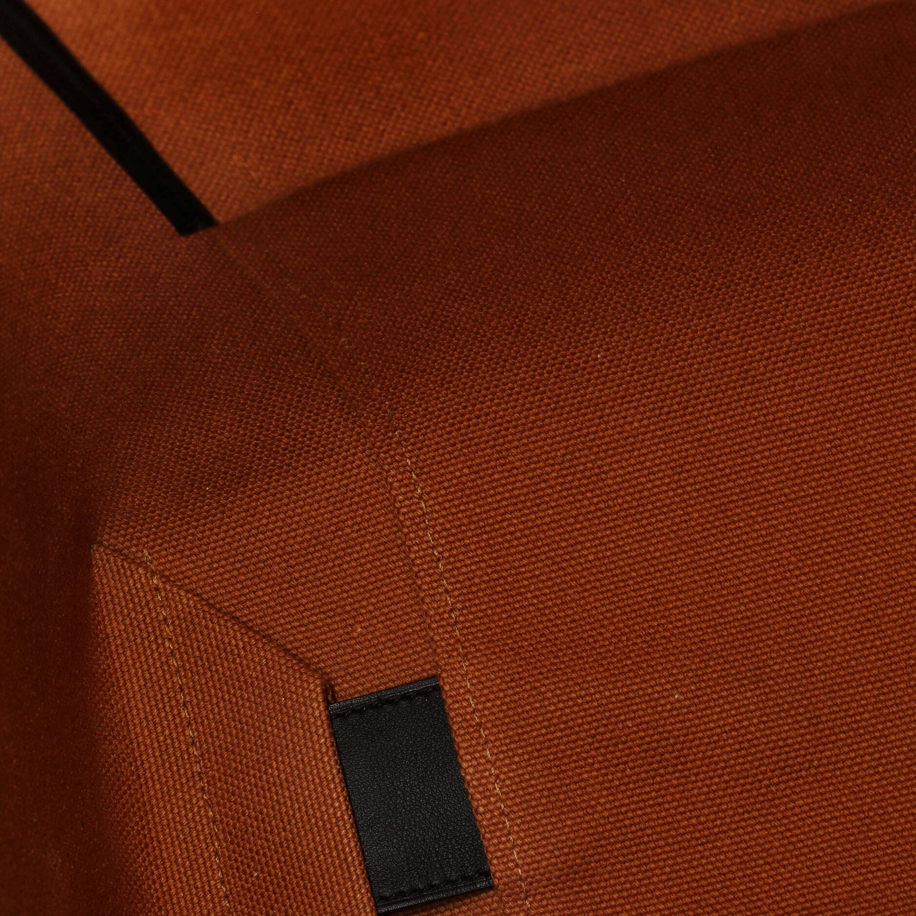 Pre-Owned Hermes Etriviere Pocket Tote Toile and Leather 27, Alternate, color, Cuivre