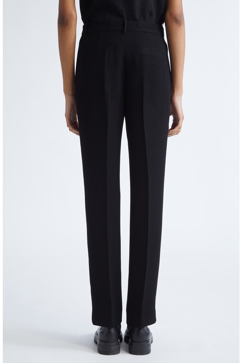 Tech Waffle Straight Leg Pants, Alternate, color, SOLID BLACK
