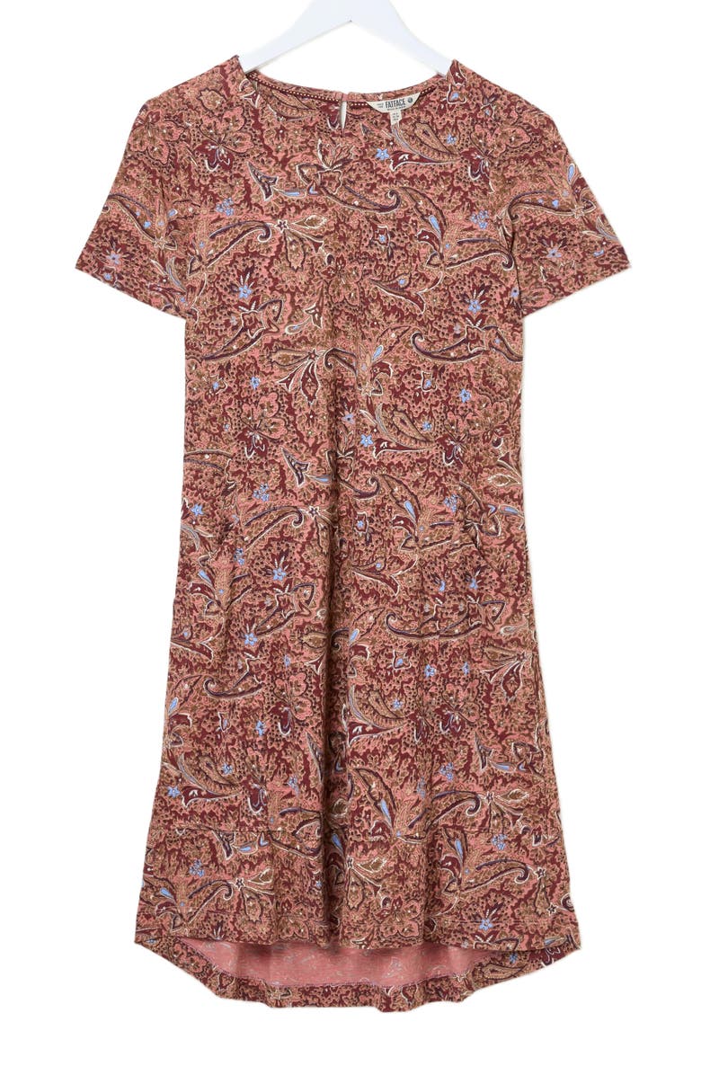 FatFace Women's Simone Wild Paisley Jersey Dress, Alternate, color,