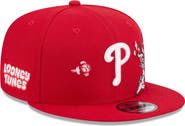 New Era Men's New Era Red Philadelphia Phillies Looney Tunes Bugs Bunny 9FIFTY Snapback Hat