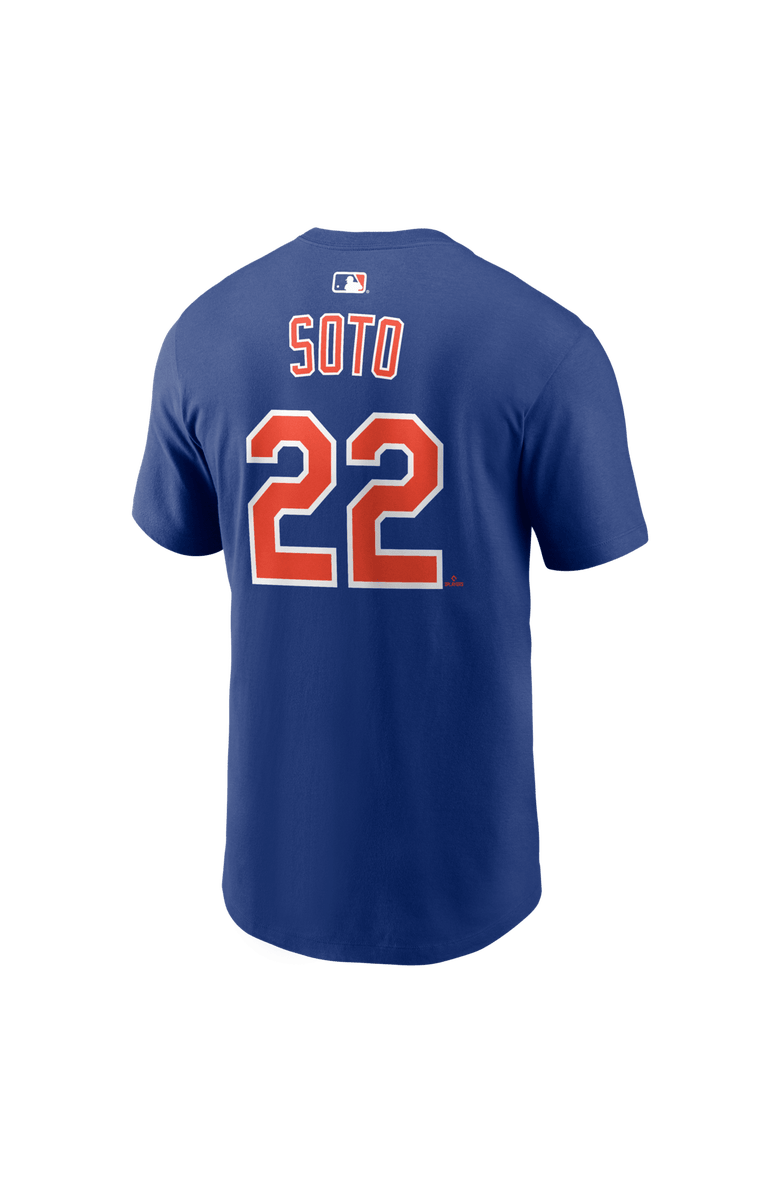 Nike Men's Nike Juan Soto Royal New York Mets Name & Number T-Shirt, Alternate, color, Royal