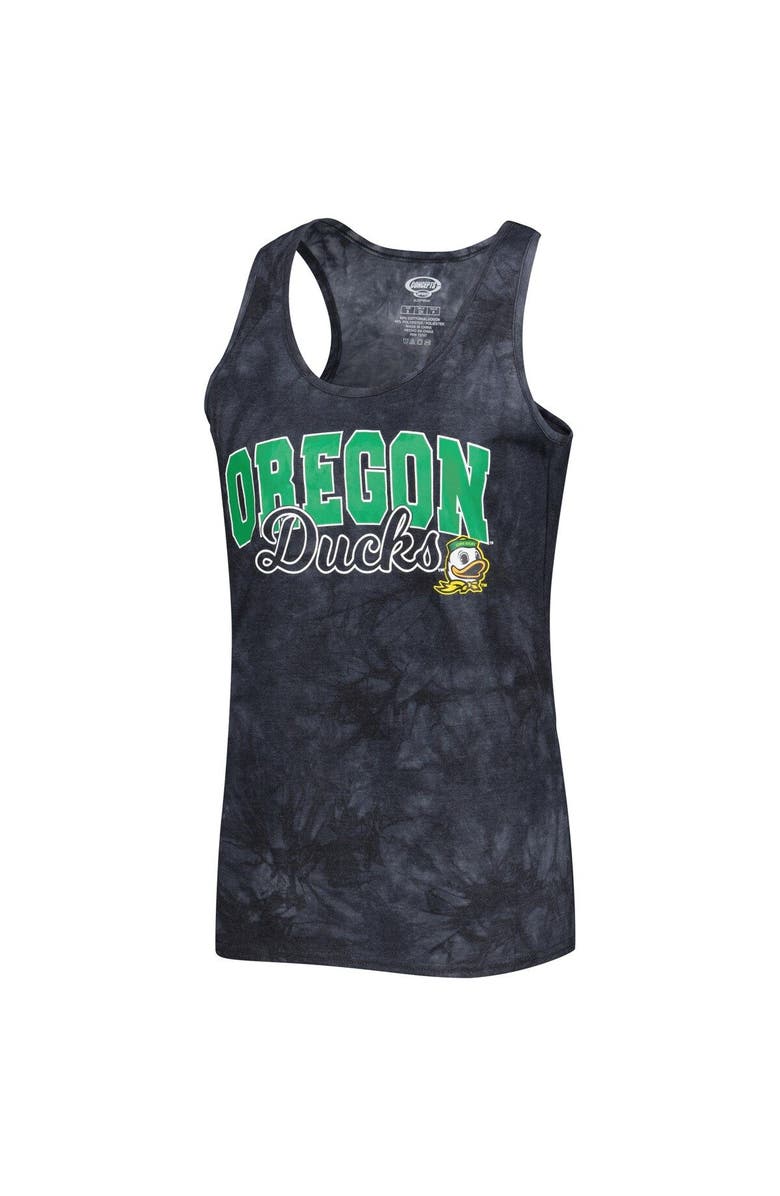 CONCEPTS SPORT Women's Concepts Sport Charcoal Oregon Ducks Billboard Tie-Dye Tank and Shorts Sleep Set, Alternate, color, 