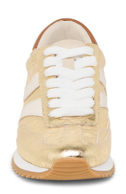 Dolce Vita Esha Sneaker In Gold Multi Stella