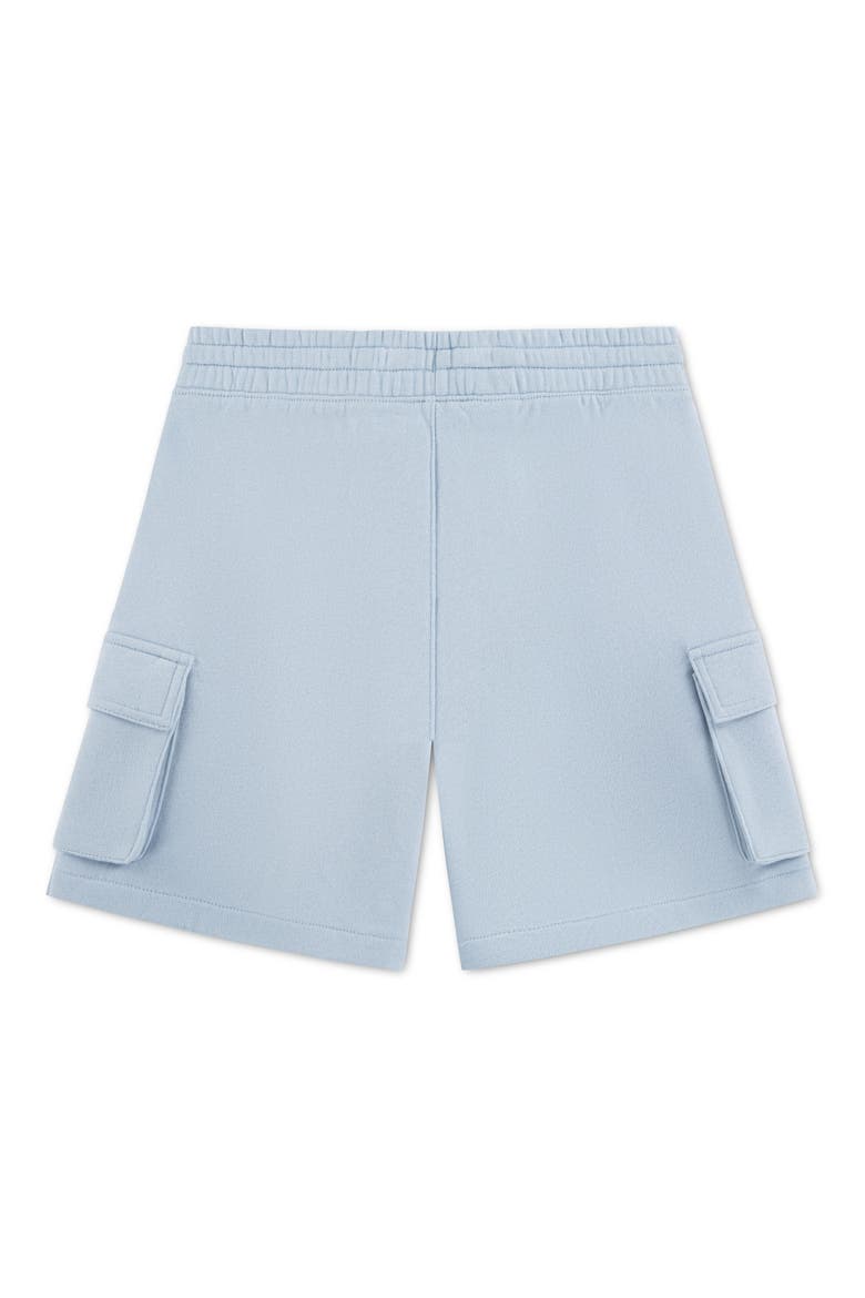 Kids' Ice Wash Cargo Shorts, Alternate, color, BLUE FOG