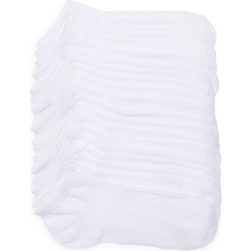 Honeydew 10-pack Everyday Essential Low Ankle Socks In White