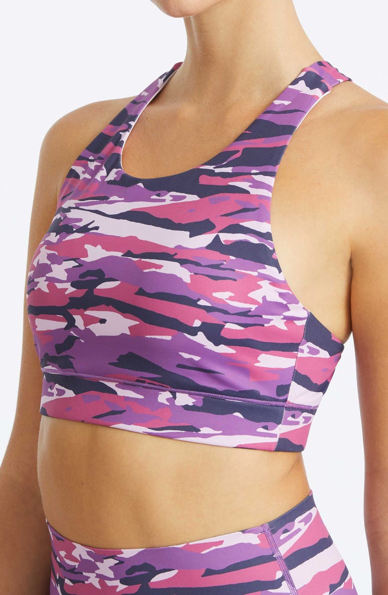 YogaWorks Crossback Performance Sports Bra, Alternate, color, 