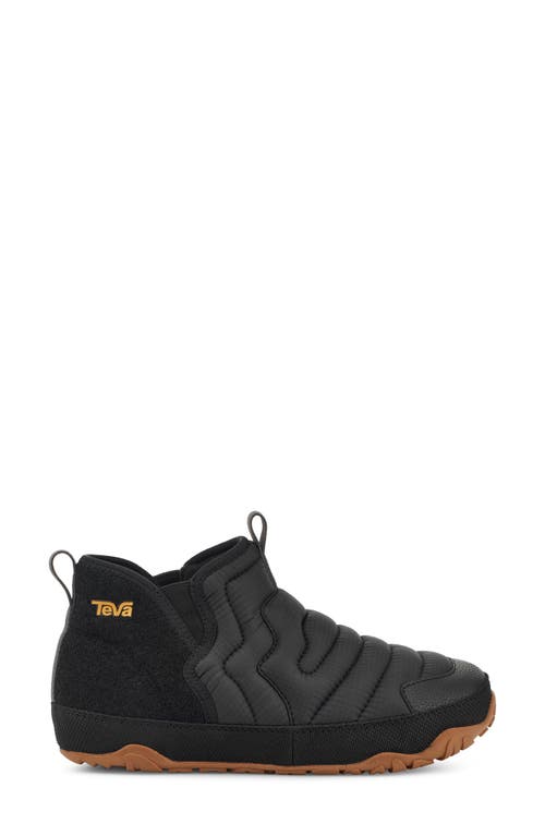 Teva Reember Terrain Quilted Mid Slipper In Black