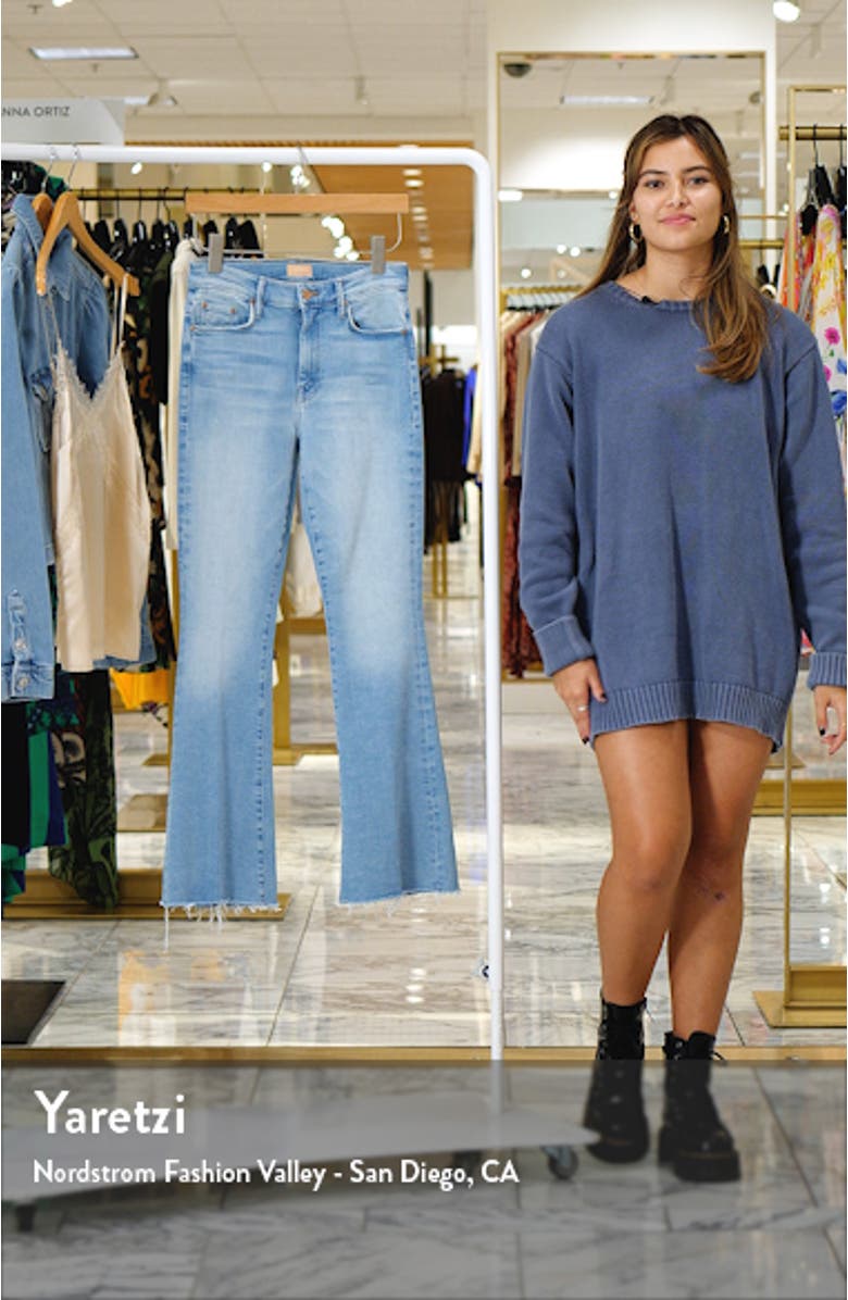 The Weekend Fray Hem Bootcut Jeans