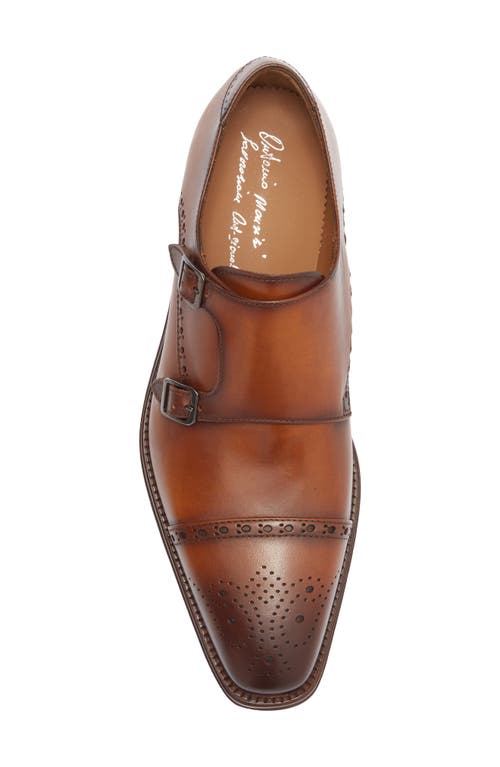Antonio Maurizi Double Monk Strap Shoe In Brown