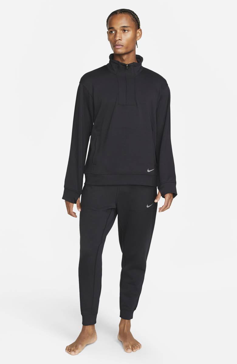 Nike Dri-FIT Yoga Restore Quarter Zip Hoodie, Alternate, color, 