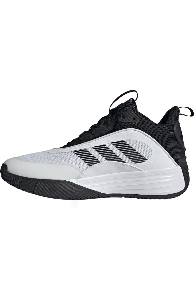 adidas Own The Game 3.0 Sneaker, Alternate, color, White/ Black/ Black