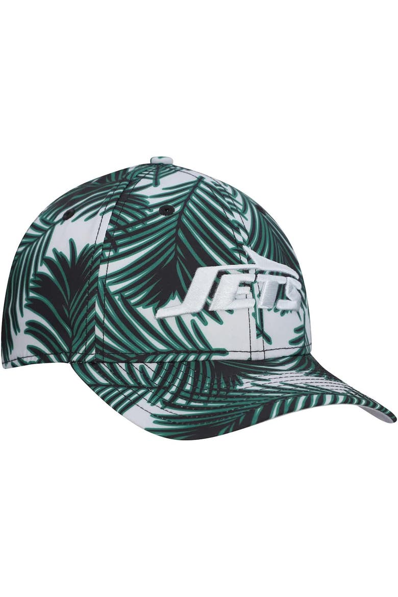Men's New Era Gray New York Jets Palms 39THIRTY Flex Hat, Alternate, color, Gray