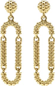 LAGOS Caviar Drop Earrings
