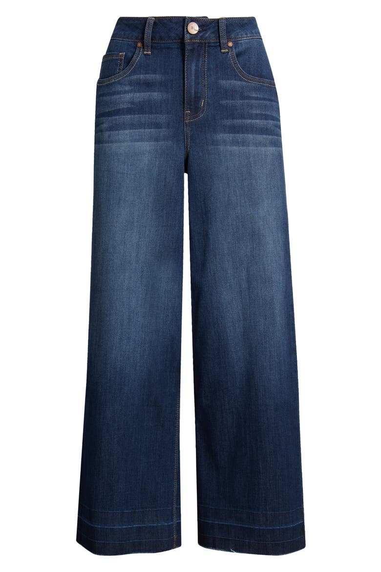 Release Hem High Waist Wide Leg Jeans, Alternate, color, ZIGGY