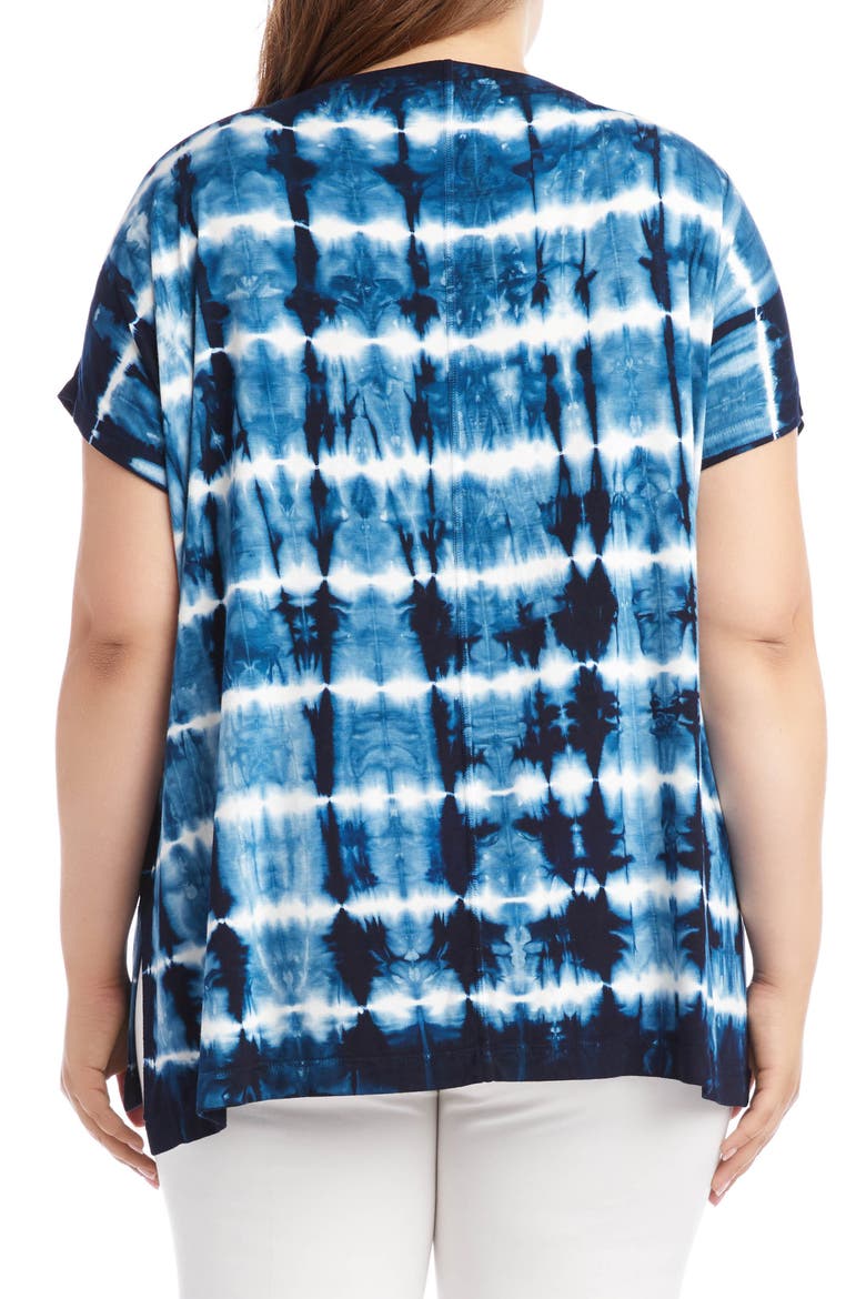 Tie Dye Boat Neck Tunic, Alternate, color, TIE DYE