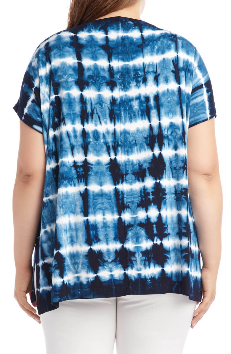 Karen Kane Tie Dye Boat Neck Tunic, Alternate, color, 