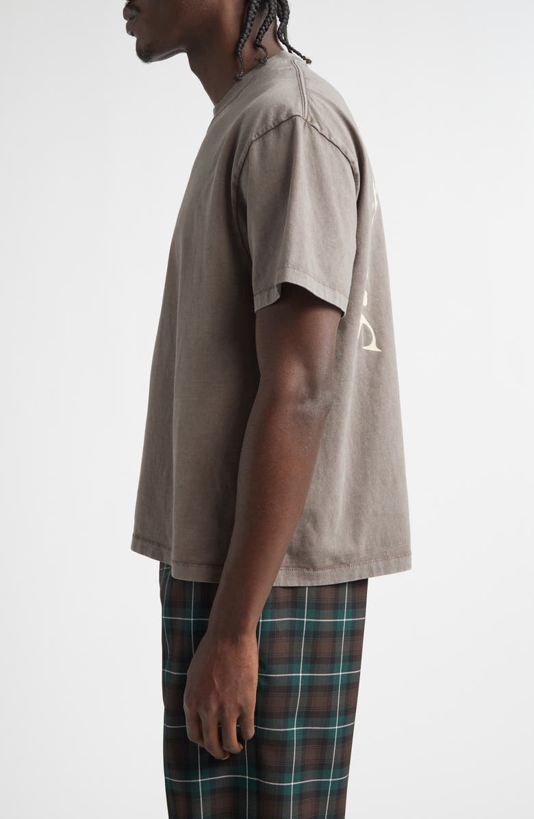 STOCKHOLM SURFBOARD CLUB Box Fit Back Logo Organic Cotton Graphic T-Shirt, Alternate, color, Hickory