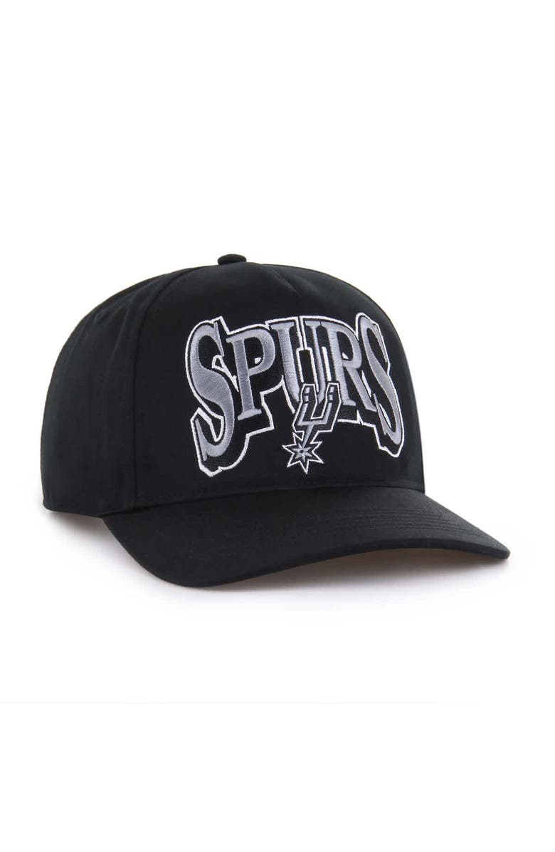 '47 Men's '47 Black San Antonio Spurs Every Time Past Champs Hitch Adjustable Hat, Alternate, color, Black