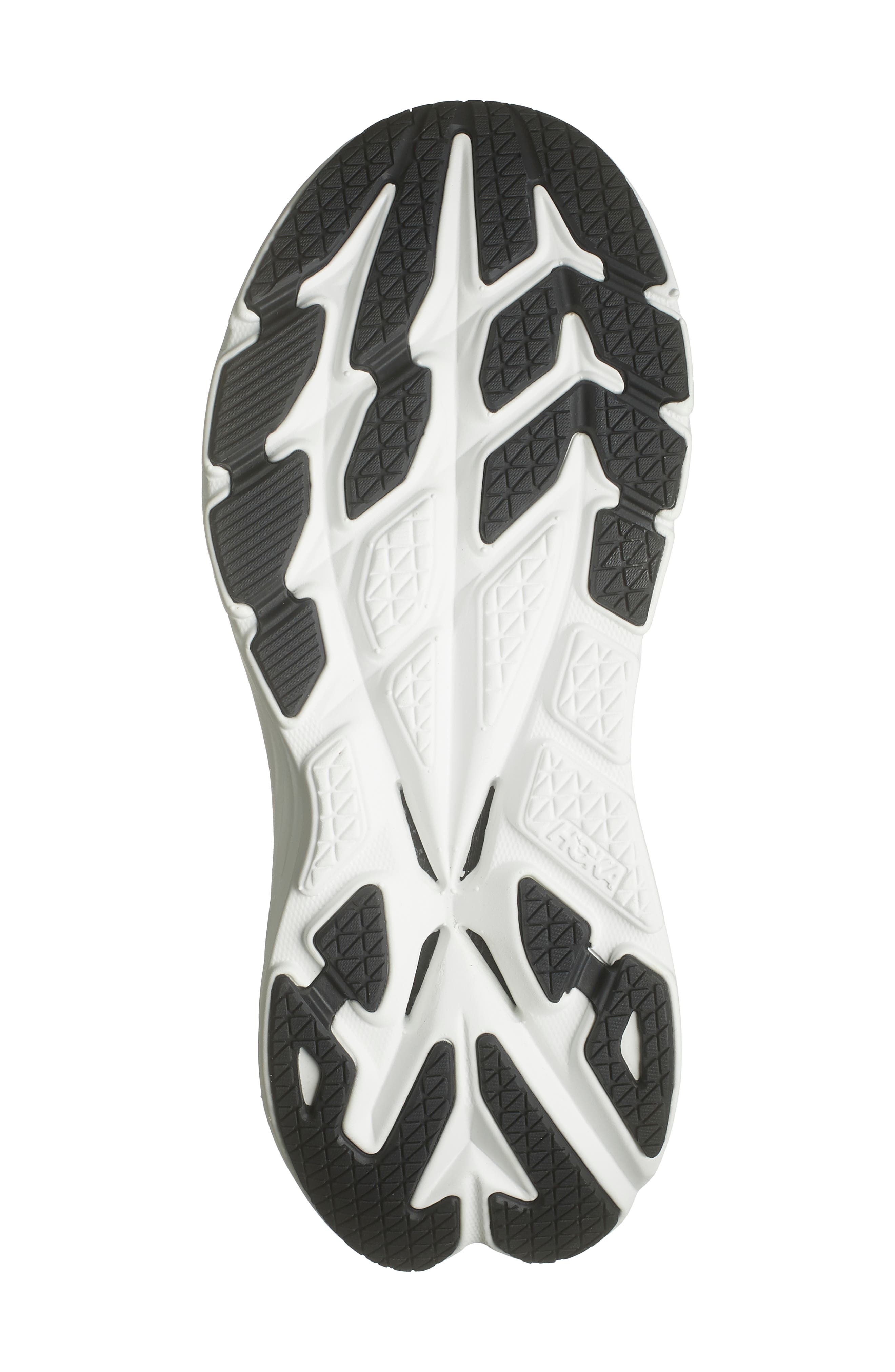 Bondi X Running Shoe, Alternate, color, BLANC DE BLANC / PINK YARROW