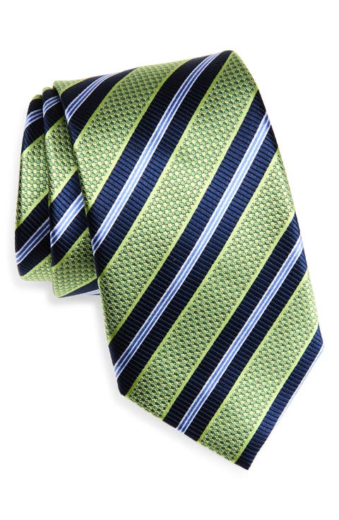 Stripe Silk Tie