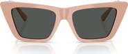 Jimmy Choo 53mm Cat Eye Sunglasses