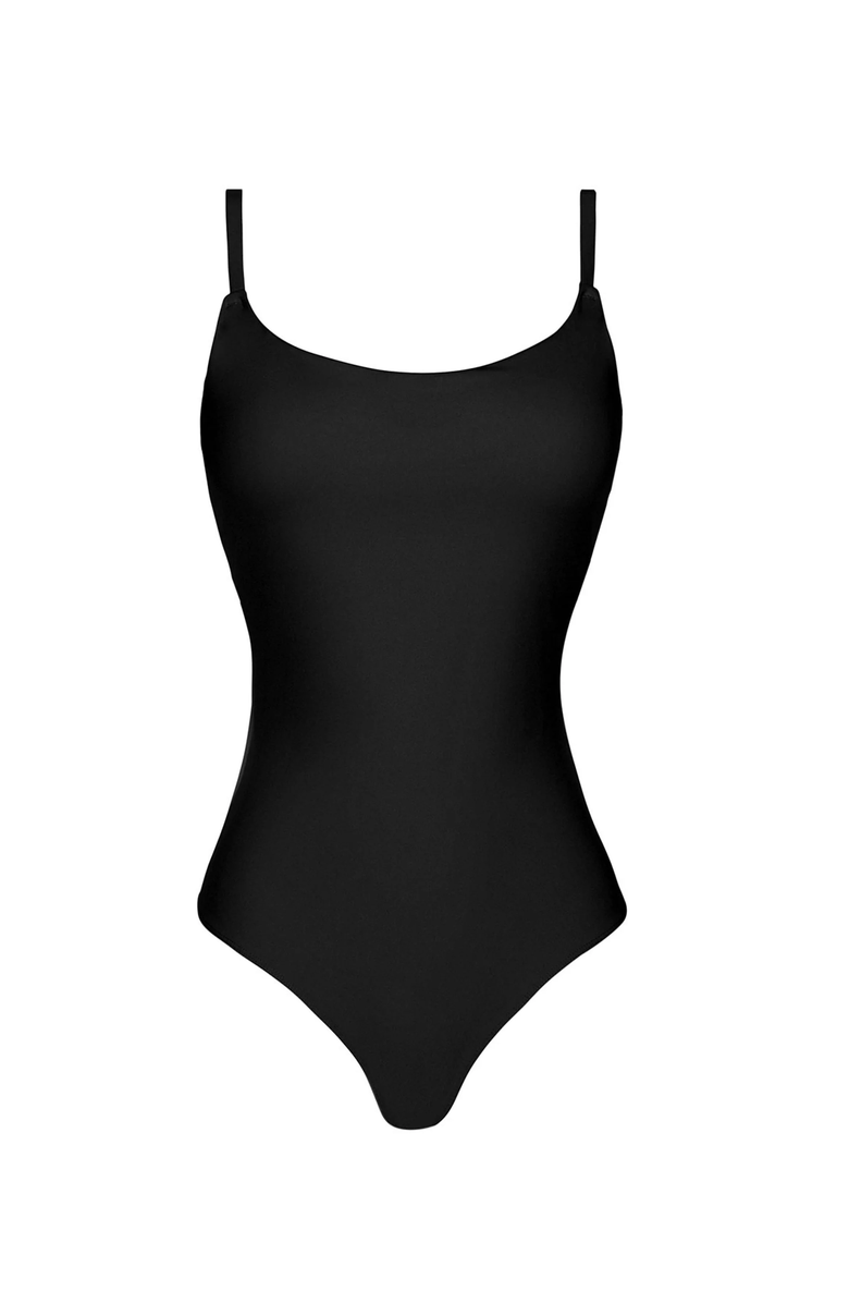 STYLEST DreamSculpt Swim Bodysuit, Alternate, color, Caviar