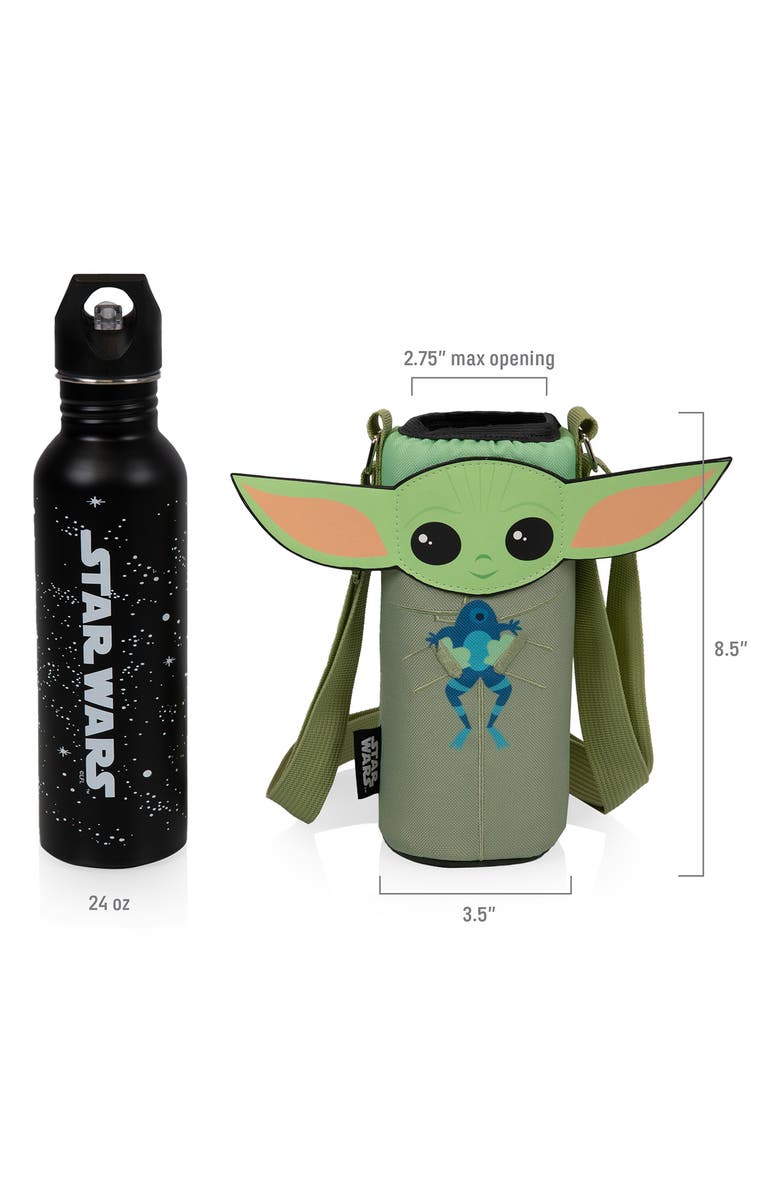 Picnic Time The Child Bottle & Cooler Sleeve Set, Alternate, color, Green