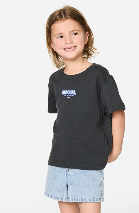 Kids' The Road Graphic Cotton T-Shirt