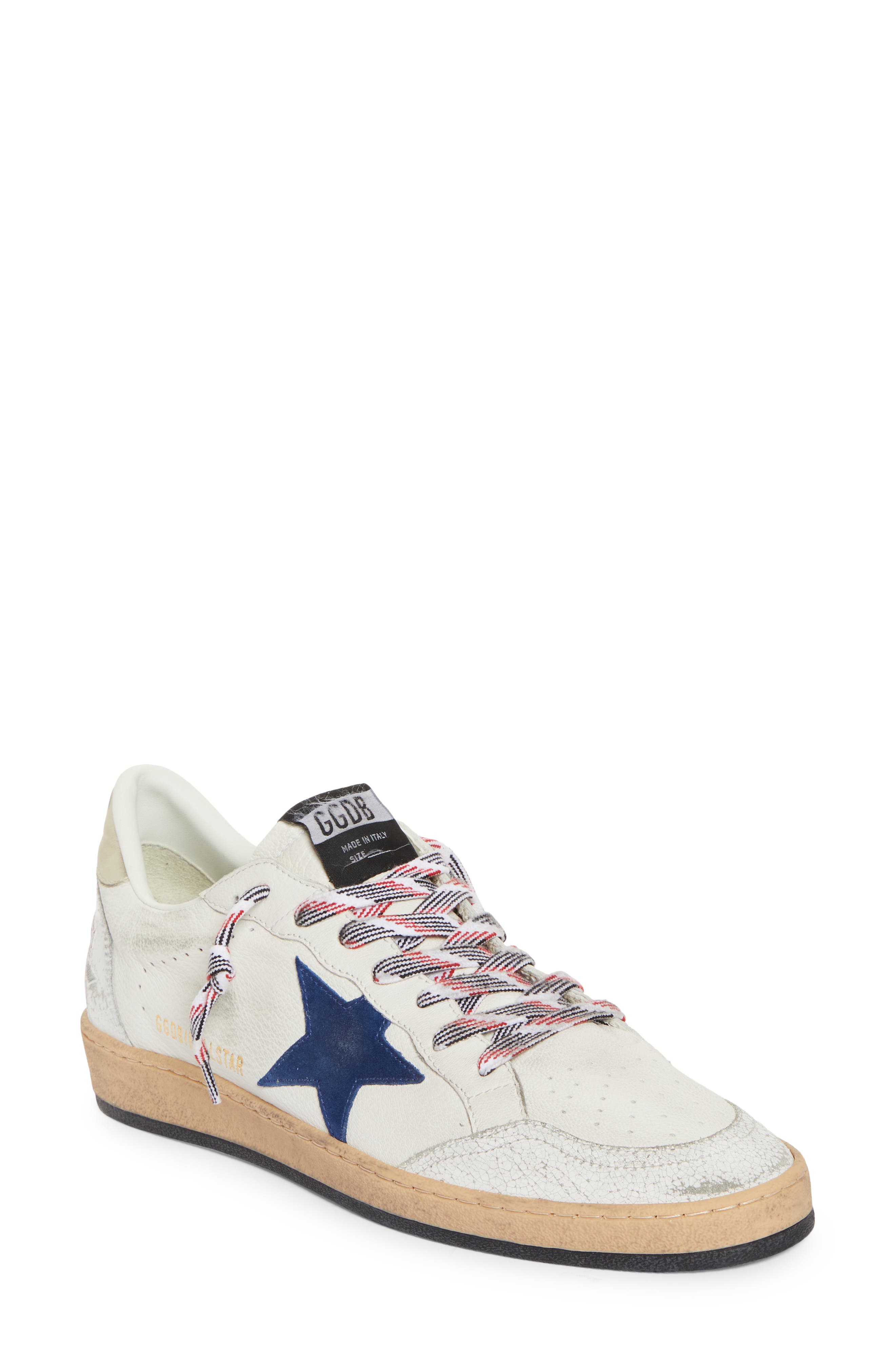 Golden Goose Ball Star Low Top Sneaker, Main, color, 