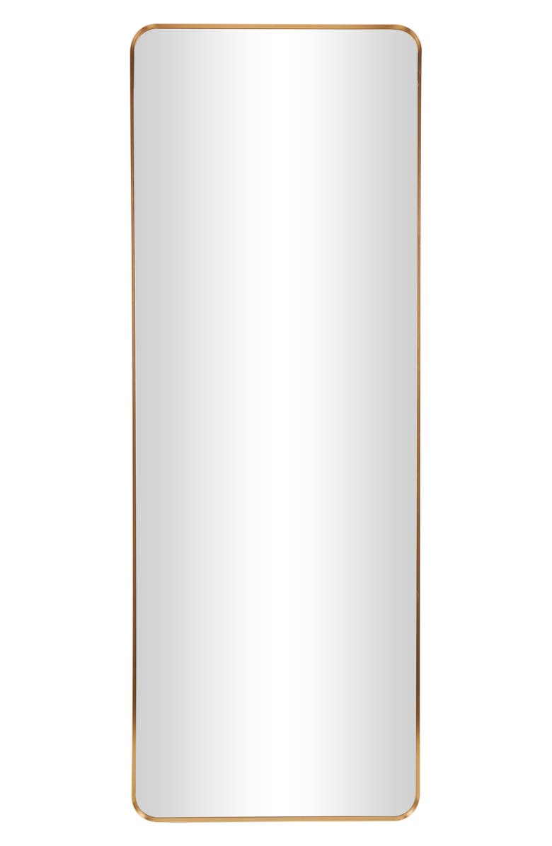 VIVIAN LUNE HOME Slim Frame Wall Mirror, Main, color, Gold