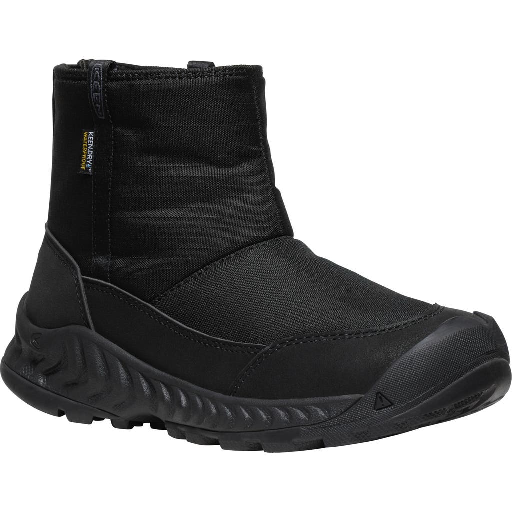 Keen Hood Nxis Pull-on Boot In Black/black