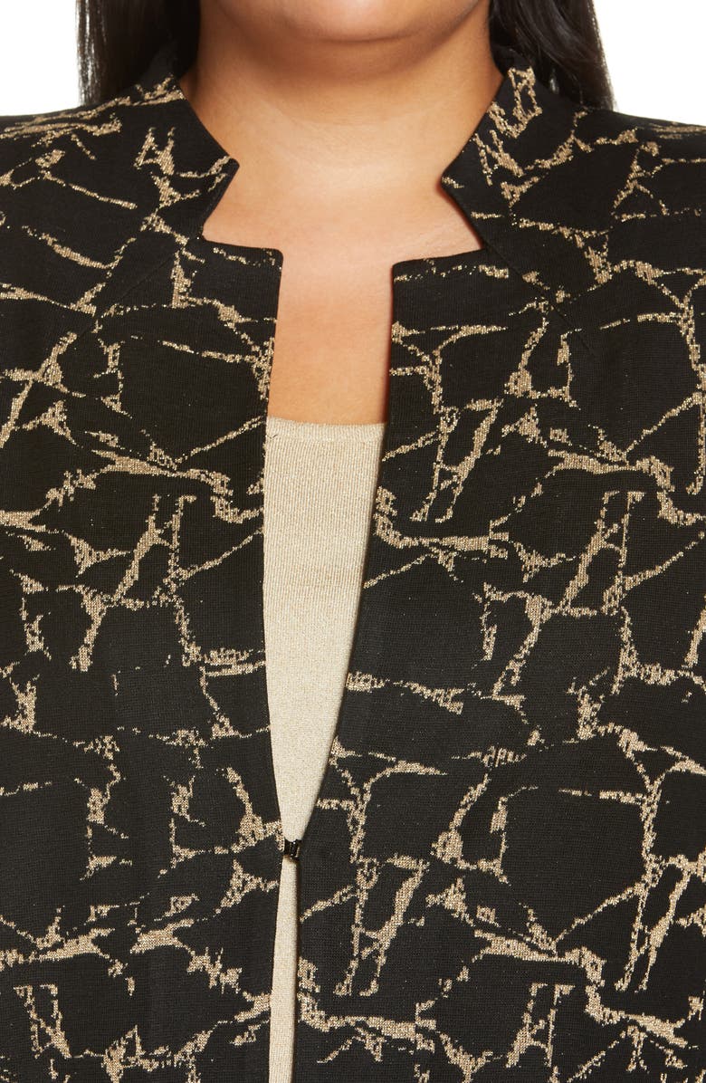 Ming Wang Knit Jacket, Alternate, color,