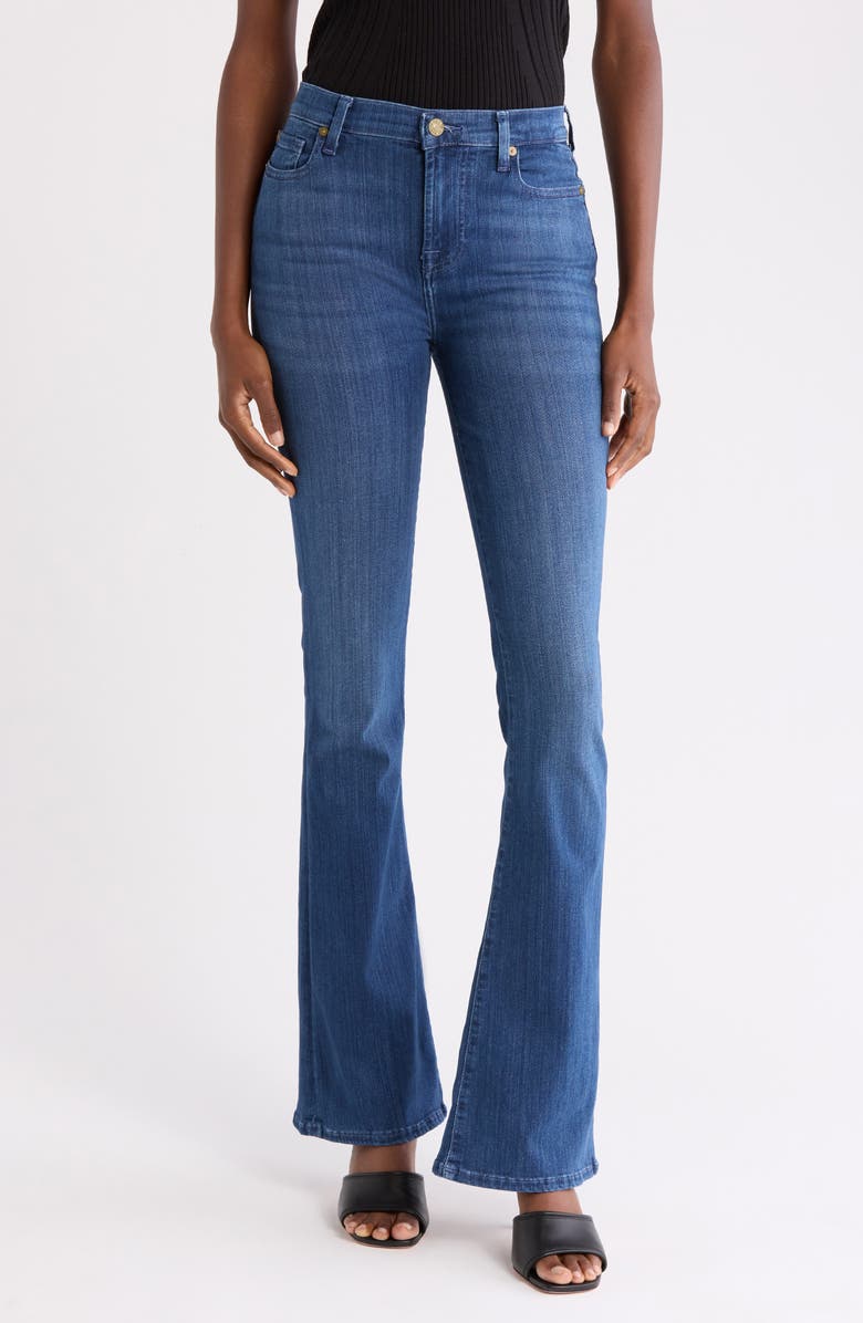 7 For All Mankind Ali High Waist Flare Jeans, Main, color, 