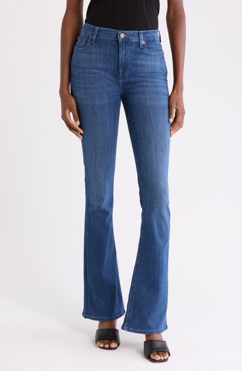 Ali High Waist Flare Jeans (Neptune)
