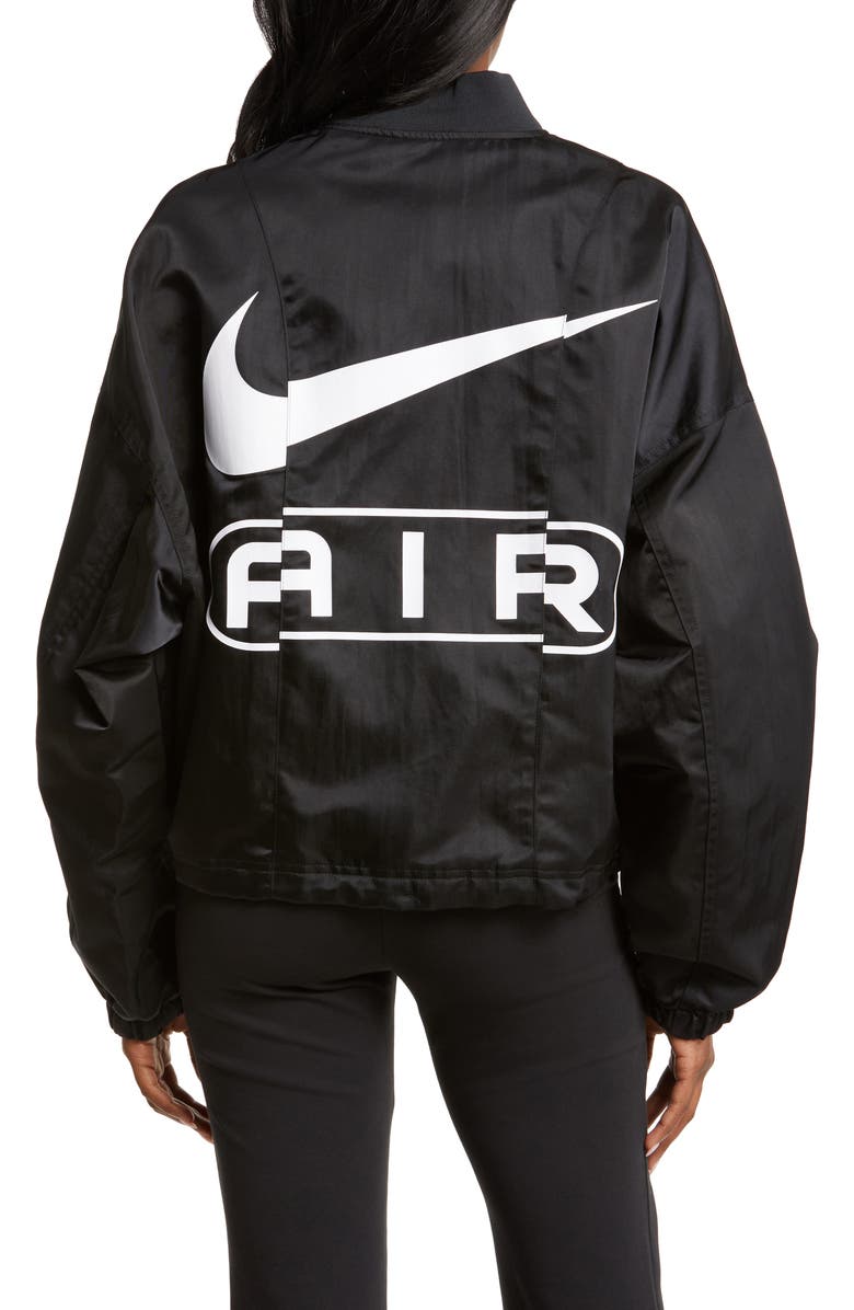 Nike Air Woven Oversize Bomber Jacket, Alternate, color, 