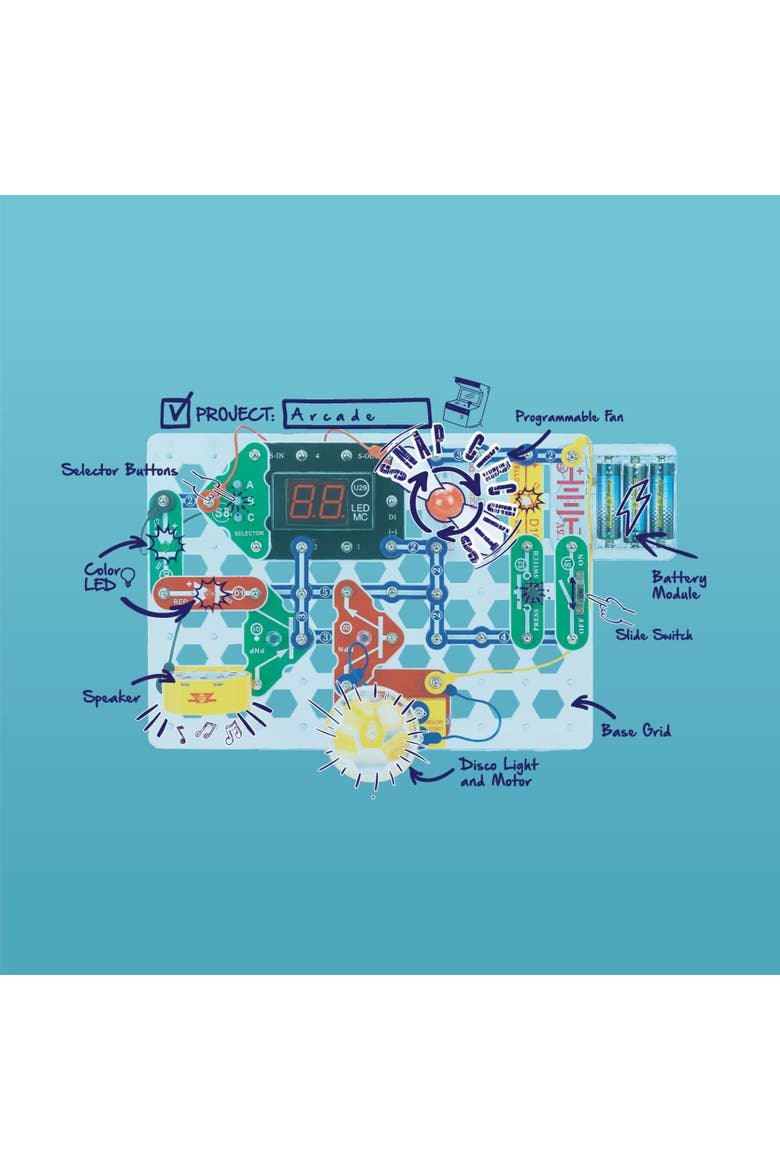 Arcade Electronics Exploration Kit, Alternate, color, Multicolored