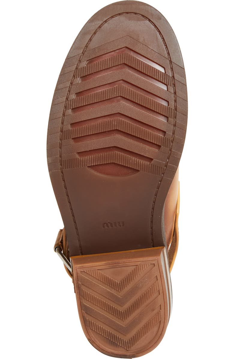 Miu Miu Slingback Clog, Alternate, color, Cuoio