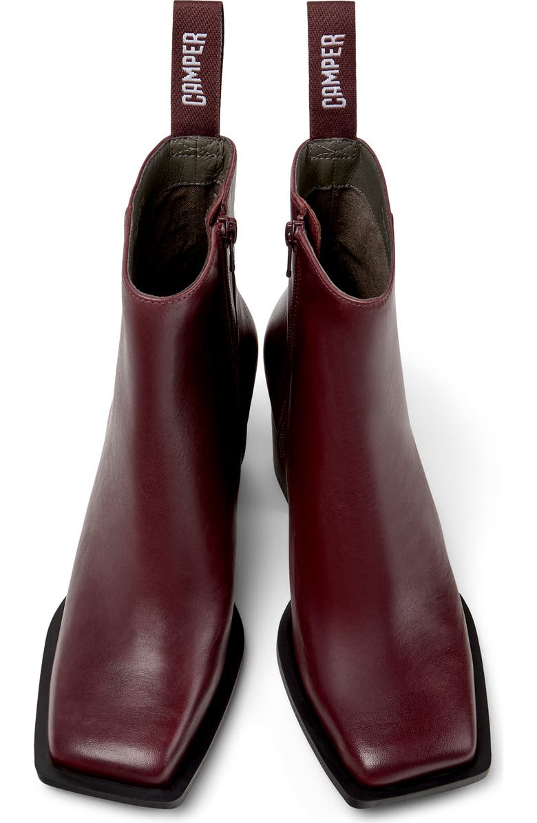 Camper Karole Bootie, Alternate, color, Burgundy