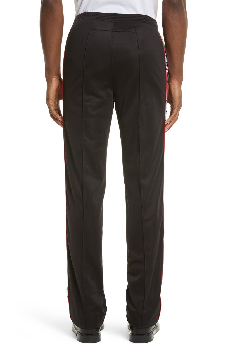 Givenchy Logo Stripe Track Pants, Alternate, color, 