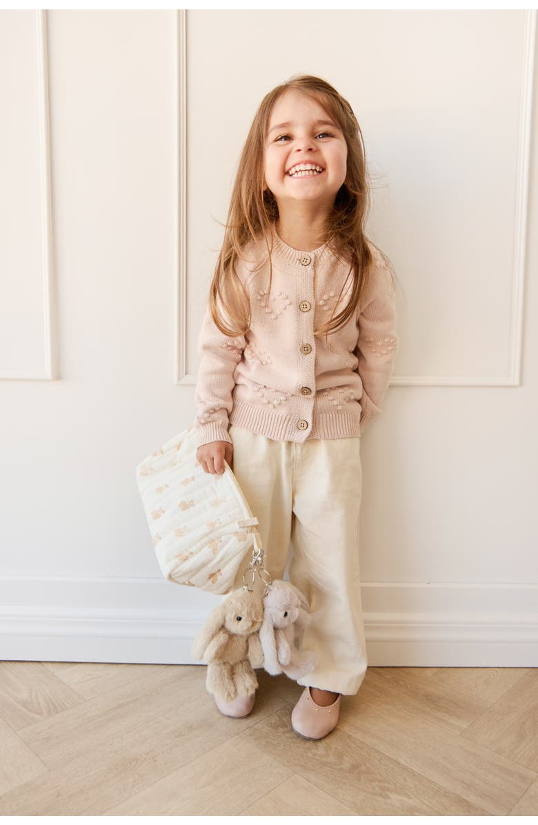 Snuggle Bunnies Penelope the Bunny 12" Plush & 6" Keychain Set, Alternate, color, Caramel