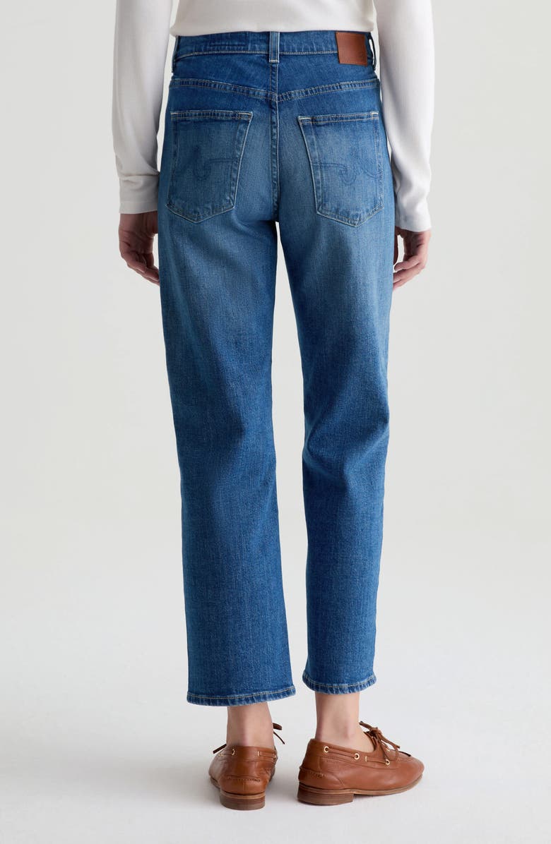 AG Brinley Mid Rise Crop Straight Leg Jeans, Alternate, color, Owens Valley