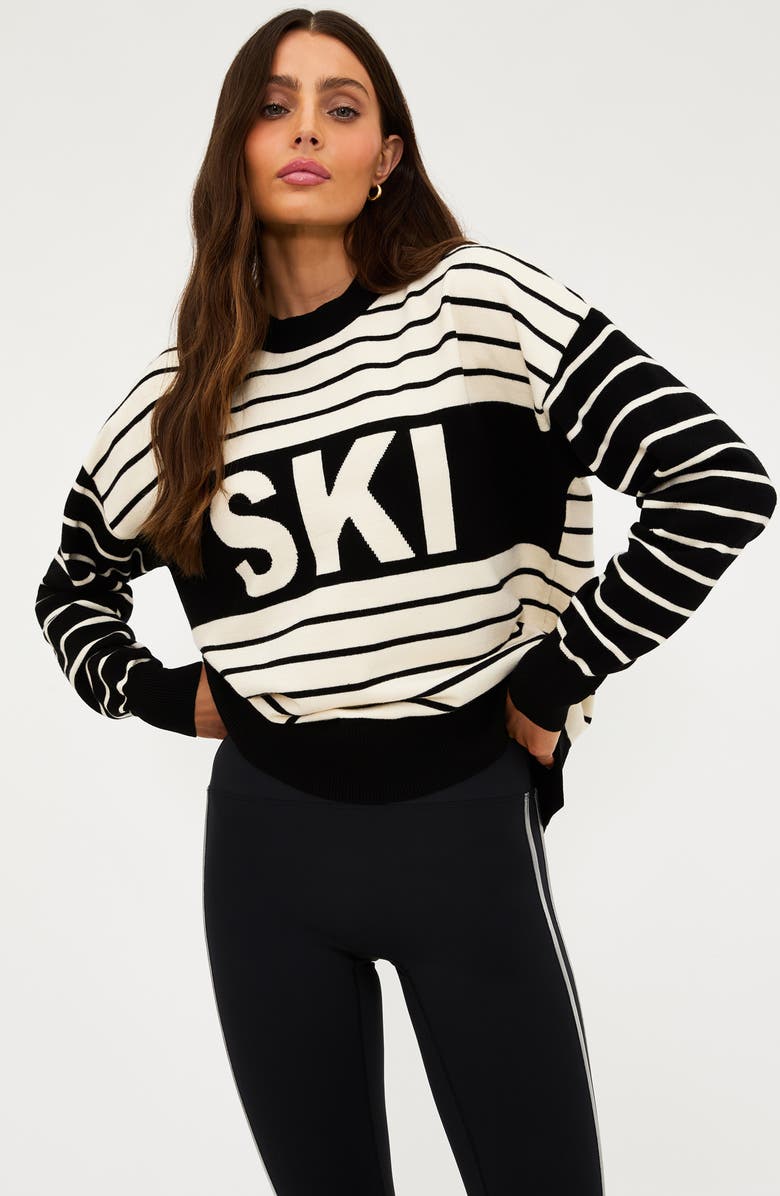Beach Riot Callie Stripe Sweater, Alternate, color, Summit Stripe