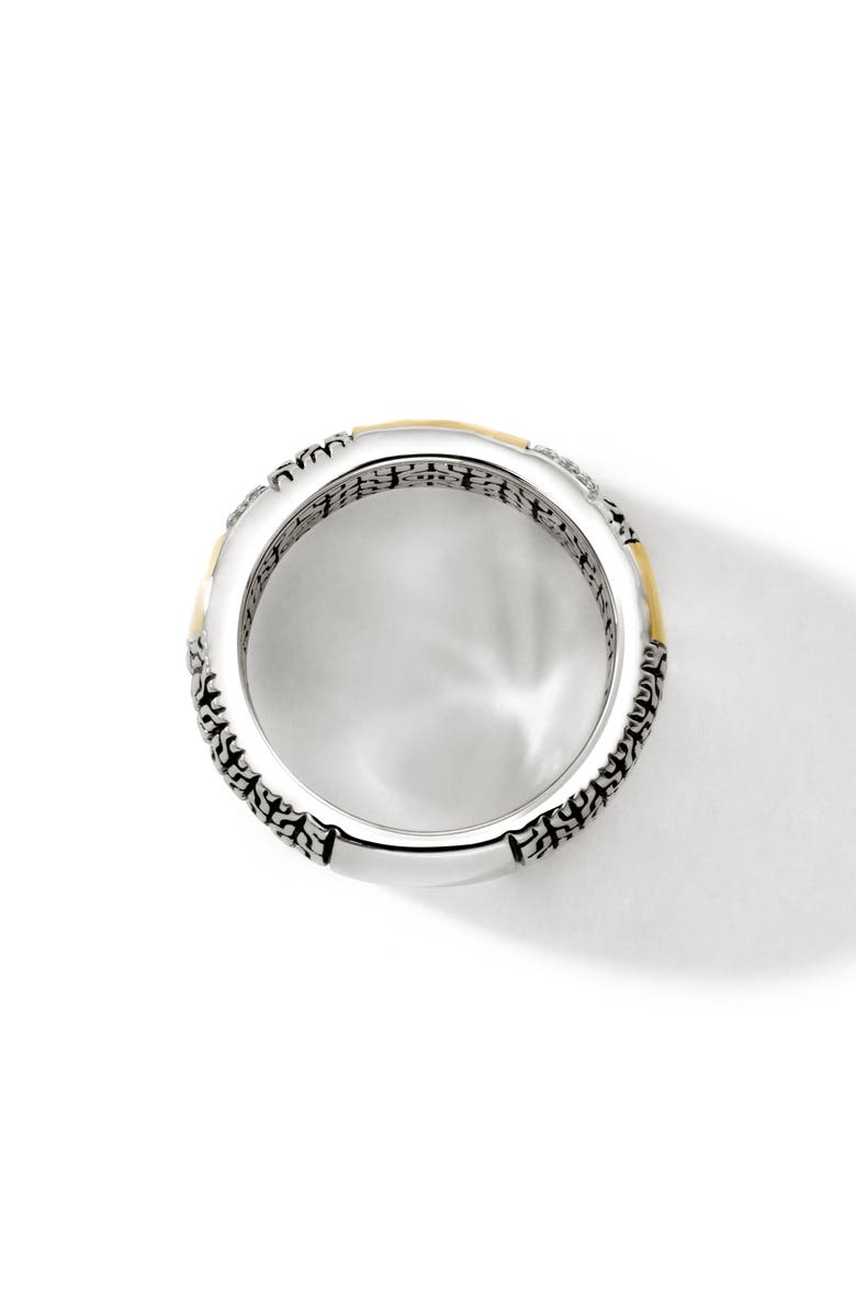 John Hardy Palu Pavé Band Ring, Alternate, color, 