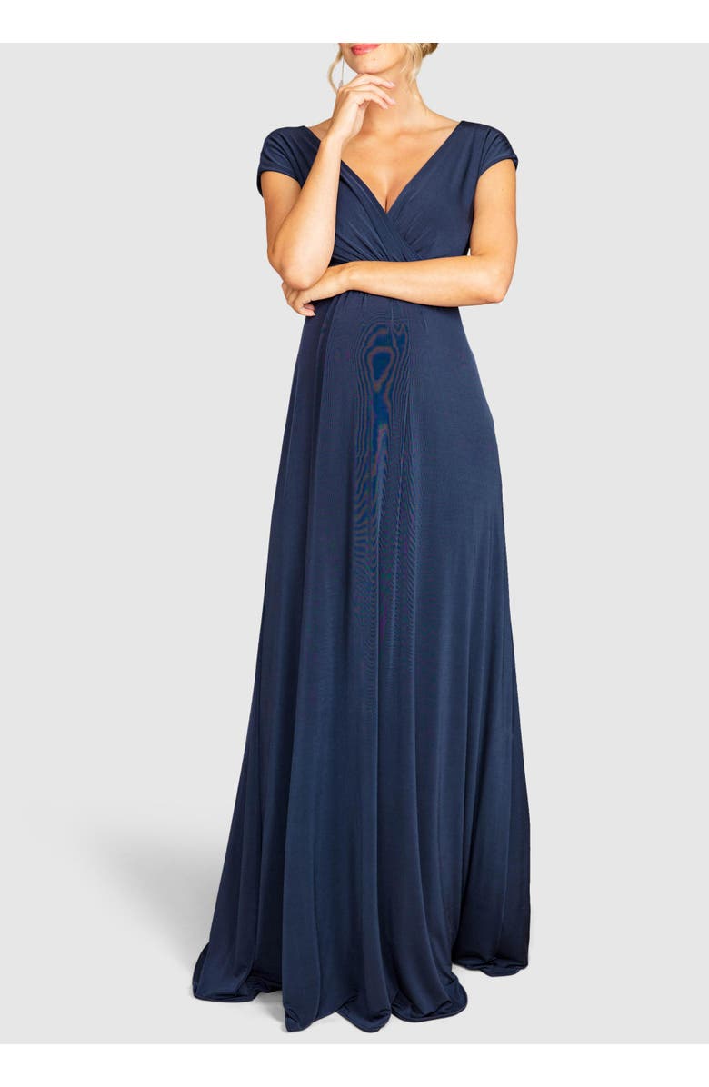 Tiffany Rose Maternity Francesca Maternity Maxi Dress, Alternate, color, Nightshadow Blue