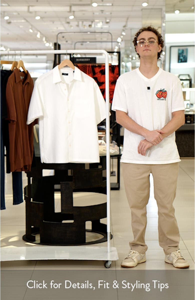 Weekend Short Sleeve Thermal Button-Up Shirt, sales video thumbnail